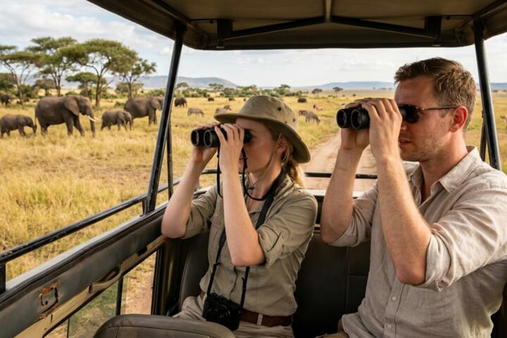 Best Compact Binoculars for African Safari Wildlife Spotting