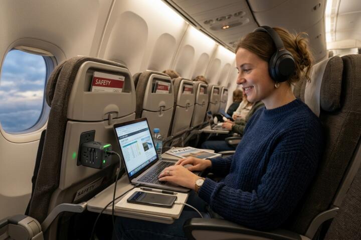 Reviewing the Best Universal Flight Adapters for In-Seat Power