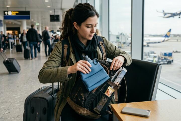 Foldable Water Bottles: The Best Space-Saving Options for Airports