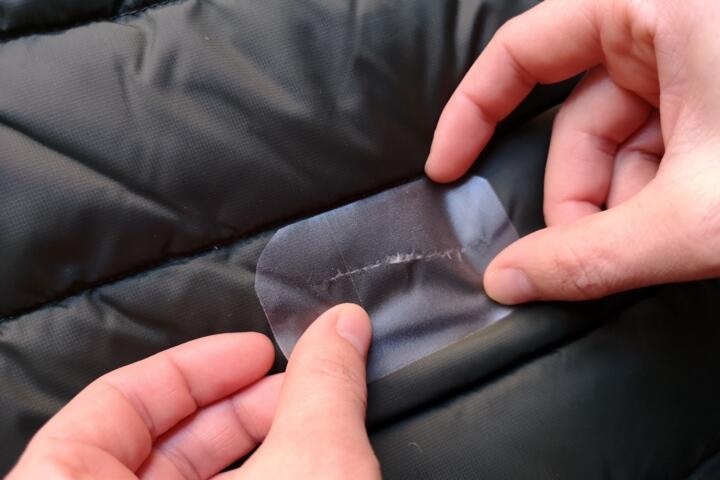 How to Repair Your Down Jacket in the Wild with Repair Tape