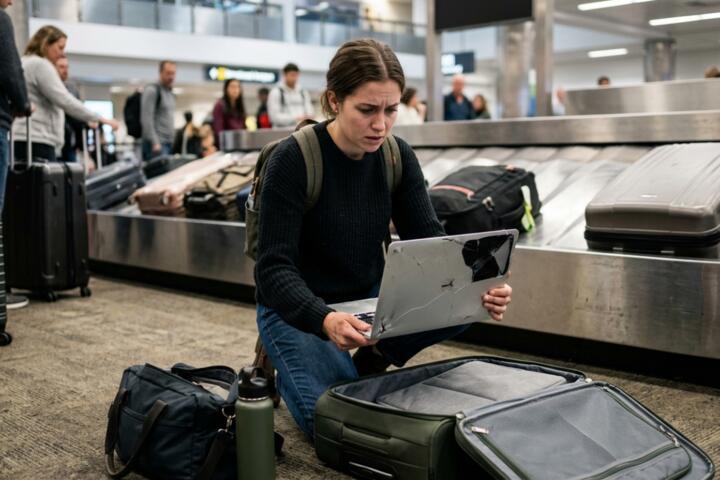 What to Do if Your Tech Gear is Damaged During a Flight