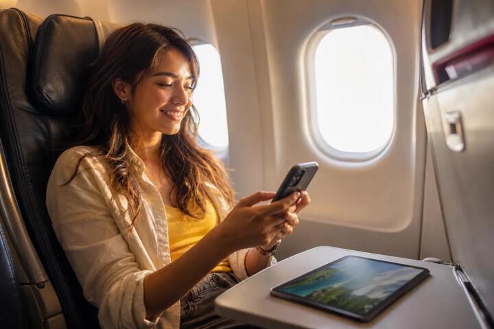eSIM Usage During Flights: What Works