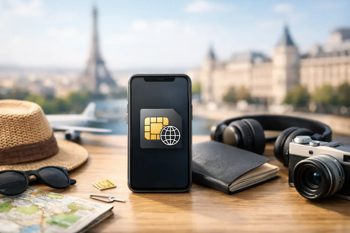 How a Travel eSIM Connects to a Mobile Network